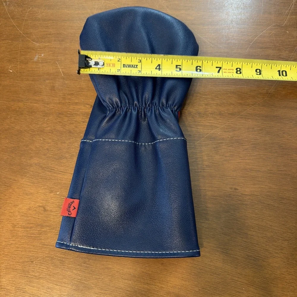 Callaway Golf Club Headcover Wood Hybrid Navy Red Embroidered 1 EUC